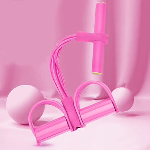 4-Tube Pedal Resistance Band | حزام مقاومة بدواسات بأربعة أنابيب